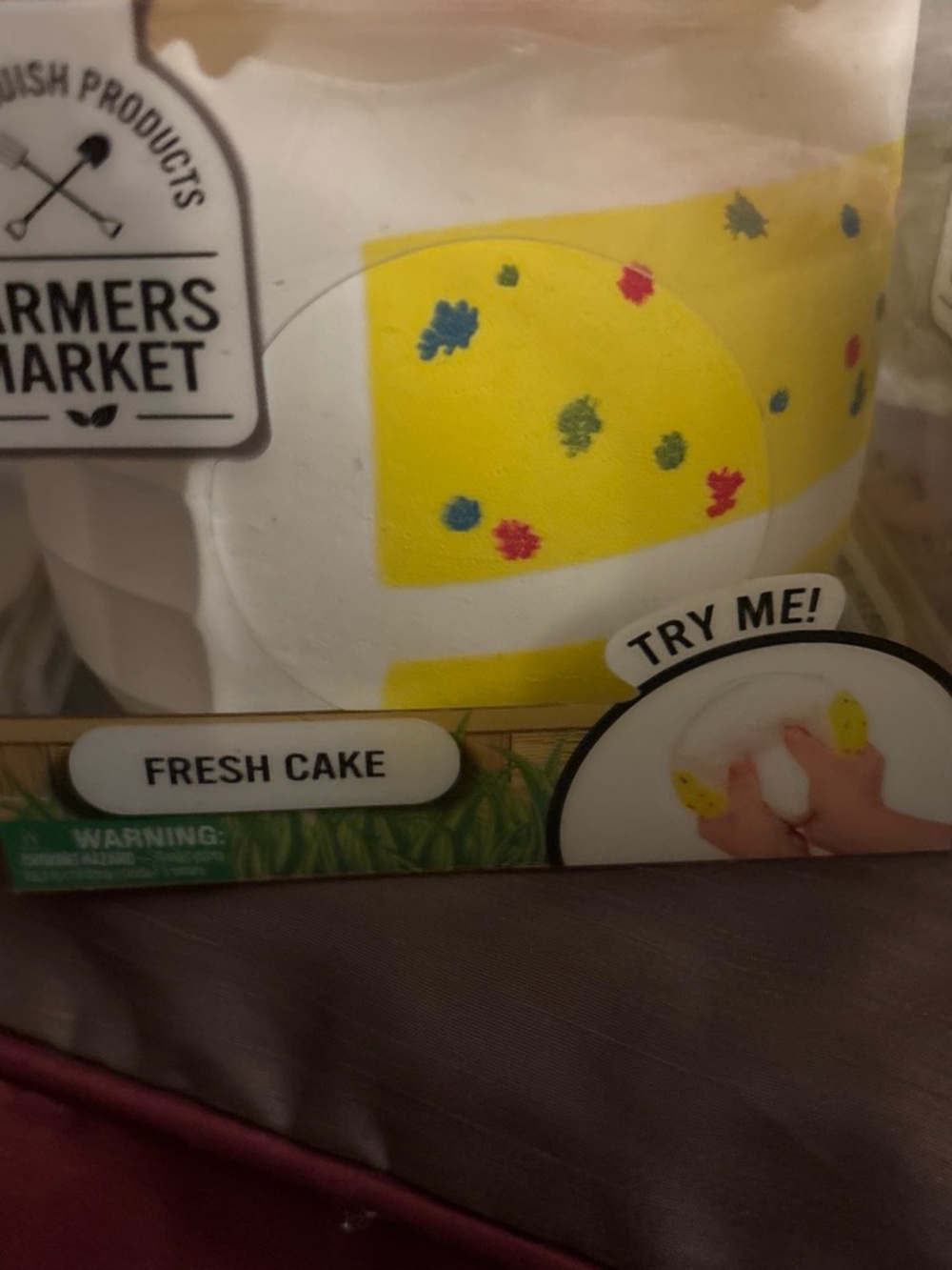 Fresh Cake Scented squishy